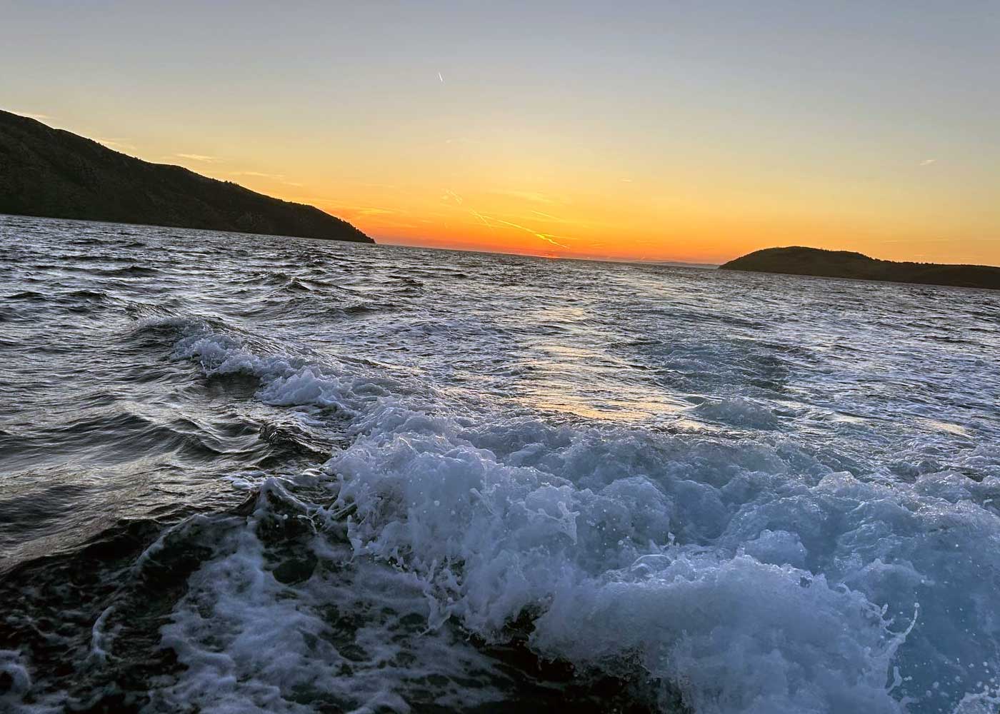 Sunset boat tours from Stari Grad, island Hvar